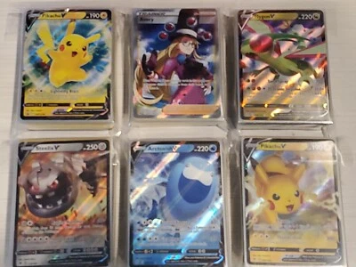 $11.99 • Buy Pokemon MYSTERY PACK 50 Random Card Bulk Lot - Official TCG Cards - V/Holos!