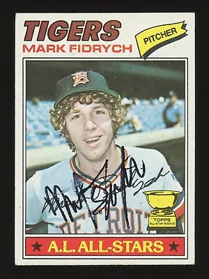 1977 Topps #265 Mark Fidrych RC Auto Autograph Signed • $75