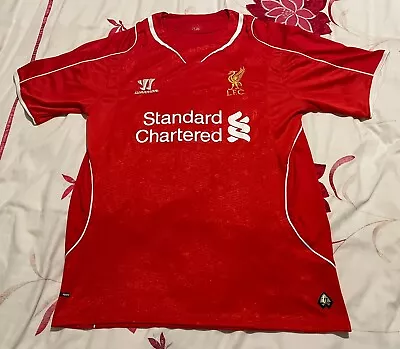 Warrior 2014-2015 Liverpool FC Home Football Shirt - Size S • £19.99