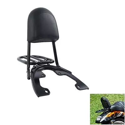 $104.99 • Buy Sissy Bar Backrest W/ Baseplate Fit For Harley V-Rod Night Rod VRSCAW 2007-2011