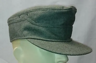 M41 Hat     WH Fieldgrey Wool     WW2 Style    - Made In Germany -  • $42