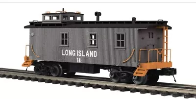 Mth Premier Long Island 35’ Woodside Caboose! O Scale Train Lighted • $149.99