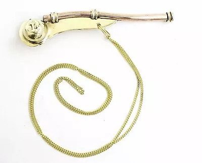 $25.50 • Buy Vintage Brass Copper Boatswain Whistle W/box Bosun Whistle Nautical Maritime