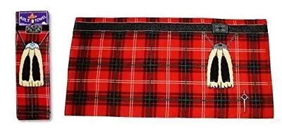 Scottish Red Tartan Instakilt Beach Towel • £19.99