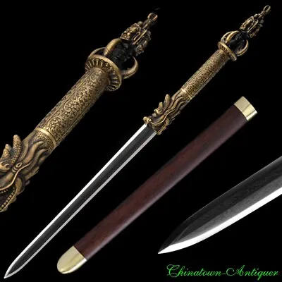 Buddhism Sword Buddha's Warrior Attendant Vajra Dorje Steel Blade Sharp #0942 • $617.95