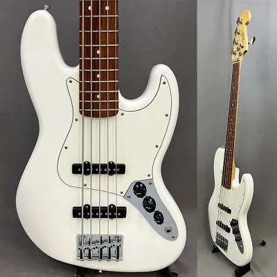 Fender Player Jazz Bass V PF PWT 2019 Used Electric Bass • $1754.69