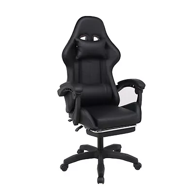 Gaming Desk Office Computer PC Swivel Desk Chair Seat Home Study Racing Recliner • £64.95