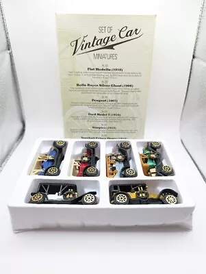 Readers Digest Set Of Vintage Cars Miniatures - Car Set 41-607 • £4.99