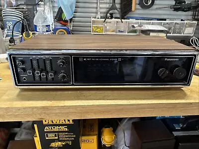 Vintage Panasonic Model RE-7750 FM-AM4 Channel Stereo Serial No. 40 • $60