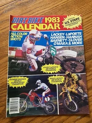 1983 Dirt Bike Motocross/Motorcycle Calendar • $15