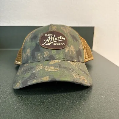 Camo Flag Black Classic Trucker SnapBack Cap Hat A Kurtz • $10