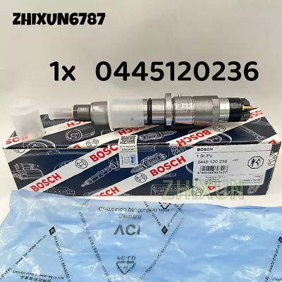 0445120236 Fuel Injector For Cummins QSL8.9 S6D114 S6D107 4D107 Komatsu USA • $121