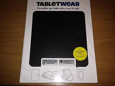 Brand New Tabletwear 7  Universal Tablet Case Black • £0.99
