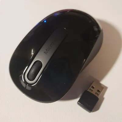 Microsoft Wireless Mouse 5000 Optical & Laser  1387 W/ USB Dongle  • $16.99