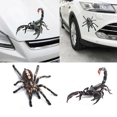 3D Tarantula Spider- Car Truck SUV Window Bumper Diecut Vinyl Decal Stickers DIY • $3.40