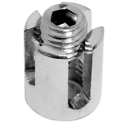 4mm Wire Rope Cross Clamp- 316 (A4) Stainless Steel - PACK 1 • £3.04