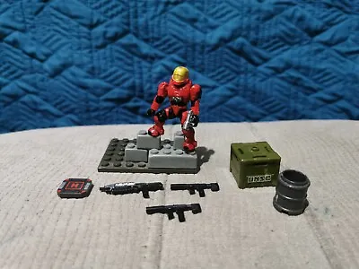 Halo Mega Blocks Red Team Weapons Pack Set 96956 • £10