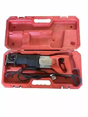 Milwaukee 6509-31 12 Amp 120 Volt Sawzall Reciprocating Saw With Case • $75