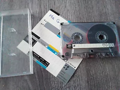 Used C60 Cassette Boots Chrome Tape C60 - Writing On Inlay Music On Cassette • £8.08