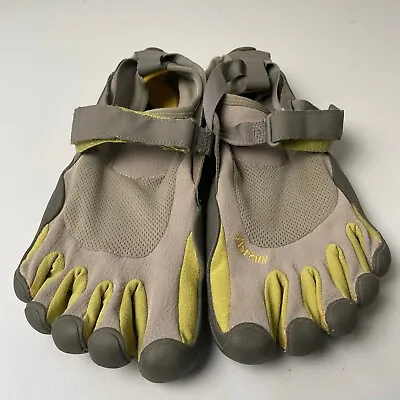 Vibram Fivefingers M145 KSO Gray Green Running Shoes Size EU 43 • $47.95