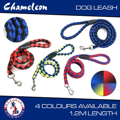  Dog Lead Puppy Leash Pull Absorbing Reflective Extra Strong  • £4.80