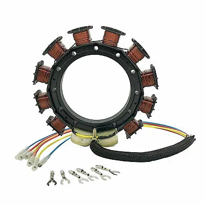 For Mercury/Mariner 40hp-125HP Outboard Stator 9-Amp 2-Stroke 398-8778A27  • $134.82