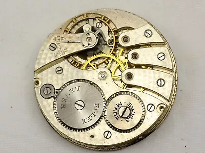 Rolex  Lever Pocket Watch Movement Spares Or Repair • $342.25