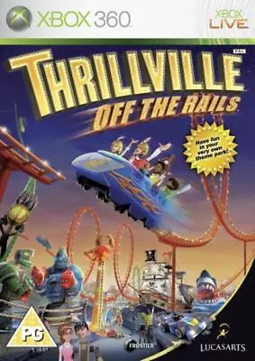 Thrillville: Off The Rails (Microsoft Xbox 360 2007) Video Game Amazing Value • £7.49
