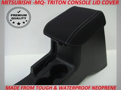 $47.50 • Buy Neoprene Console Lid Cover Fits Mitsubishi Triton Mq May 2015 - Now ( Wetsuit )