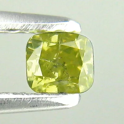 0.20Ct GORGEOUS ! UNTREATED NATURAL FANCY YELLOW DIAMOND FROM BELGIUM • $31.99