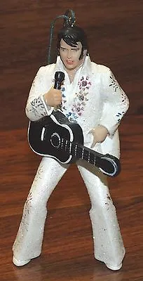 Elvis Presley White Starburst Cape Suit Plaster Hanging 2004 EPE Ornament *READ* • $27.26