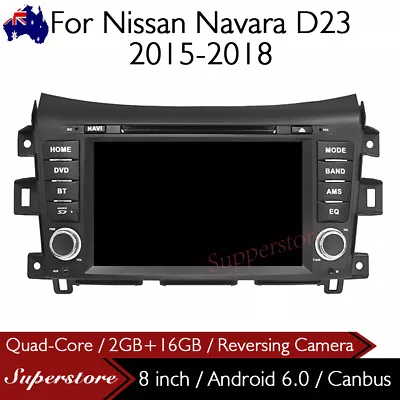 8  Quad Core Android 12 Car DVD GPS Navi Head Unit Stereo For Nissan Navara D23 • $519