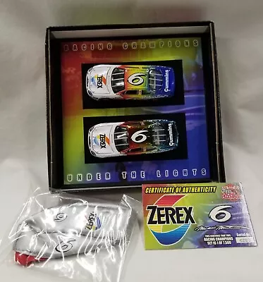 $15 • Buy Mark Martin # 6 Zerex 1:64 RC Under The Lights LE 2PK W/ Silver Car Cover