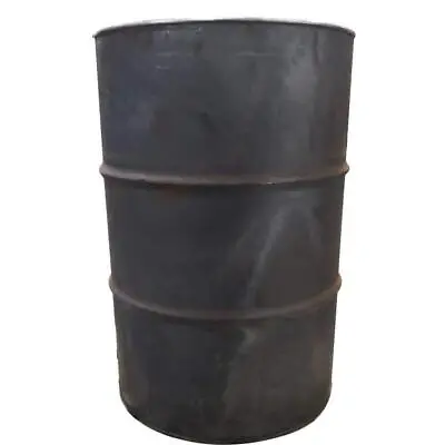 Sealed Top Heavy Duty Steel 55 Gallon Drum Barrel Unpainted Cabin Camp Stove • $145.34