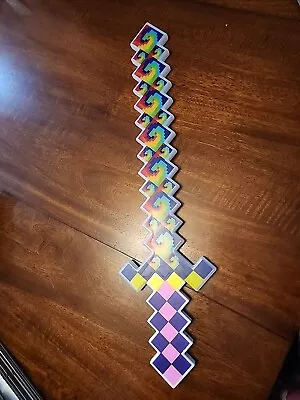 Minecraft Rainbow Light Up Sword • $10