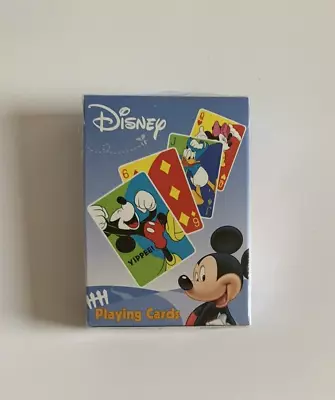 Disney Bicycle Mickey Mouse Playing Cards Deck Minnie Donald Duck Madein USA New • $16.99