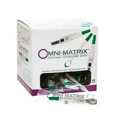 Ultradent 8802 Omni Matrix Disposable Retainer 0.0015  Winged Green 48/Pk • $71.05