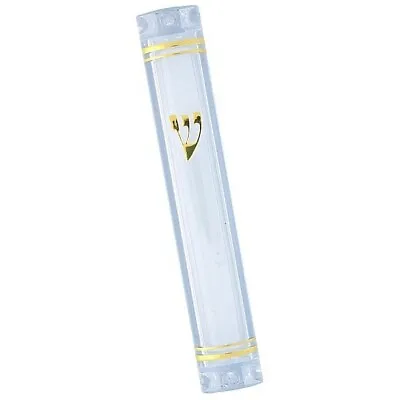 Lucite Mezuzah Case - Medium • $6