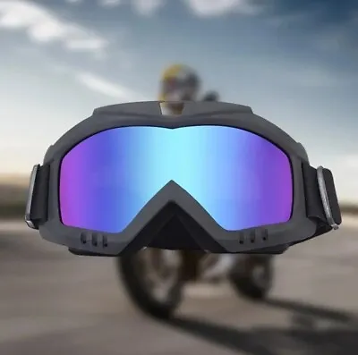 Protective Googles Outdoor Motorcycle Windproof Eyewear Tactical Anti-explosion • £17