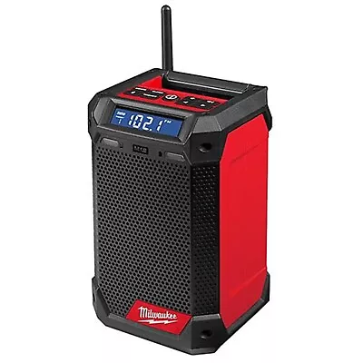 Milwaukee M12 2951-20 Bluetooth Speaker + AM/FM Radio + Charger Tool Only Red • $128.99