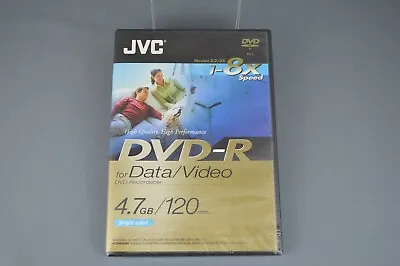 £4.99 • Buy JVC DVD-R Recordable DVD Disc 4.7GB - Sealed