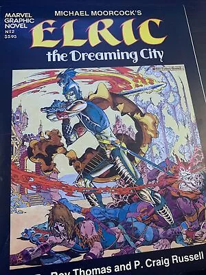 Marvel Graphic Novel Michael Moorcock's Elric The Dreaming City No 2 • $75