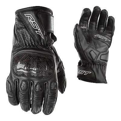 RST Stunt III CE Mens Glove 102123 Leather Motorbike Gloves • £39.99