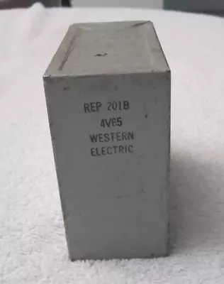 Vintage Western Electric Rep 201b 4v65 Transformer • $50