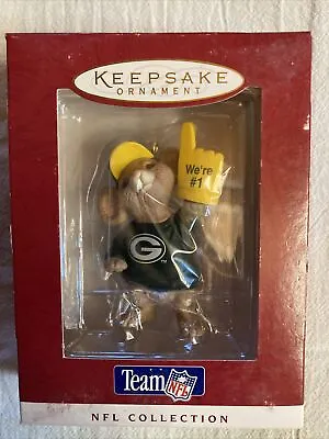 Hallmark Keepsake Ornament NFL Collection We 're # 1 Green Bay Packers 1996 • $10