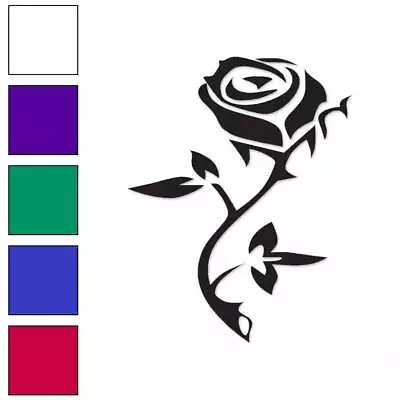 Rose Thorn Tribal Vinyl Decal Sticker Multiple Colors & Sizes #580 • $4.95