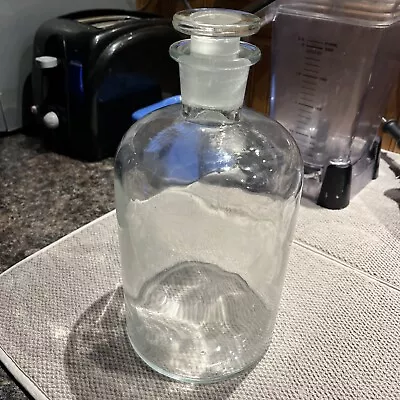 Vintage Kimax Glass Bottle Jar # 25 • $18.99