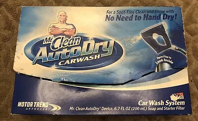 Mr. Clean Auto Dry Car Wash System- Spot Free Device Soap Starter Filter • $22