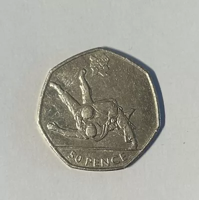 Collectable 50p Coin 2011 London Olympics Judo Circulated • £4.20