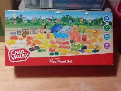 Chad Valley Childrens/kids 120 Piece Play Food Age 3+ Pretend Picnic Tea Party • £12.99